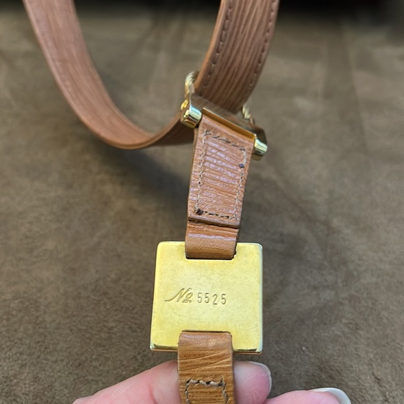 HCL Germany Vintage Bowler Frame Shoulder Bag Cognac color brown/tan - Picture 5 of 16